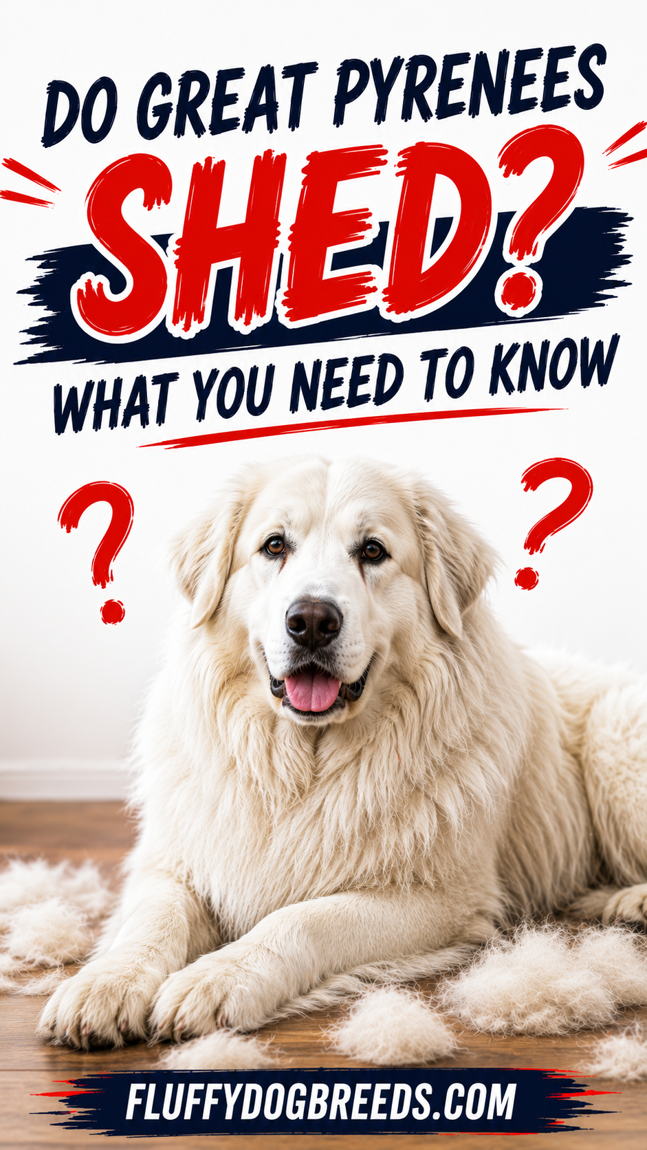 Do Great Pyrenees Shed