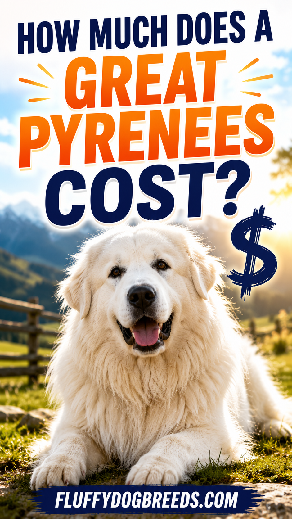 How Much Does a Great Pyrenees Cost